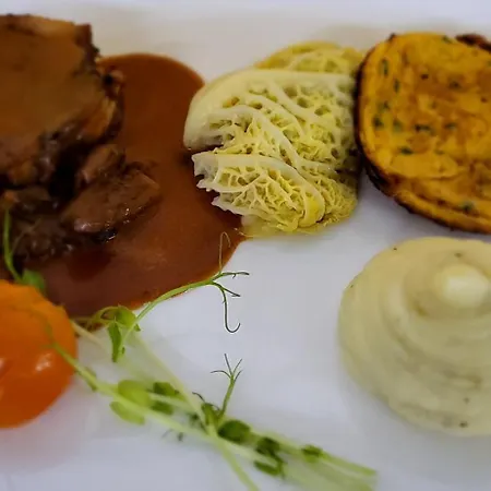 Logis Restaurant & Les Remparts 3* 萨莱